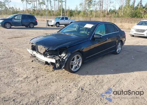 2013 Mercedes-Benz E 350 4Matic z USA, uszkodzony, nr VIN WDDHF8JB3DA749333